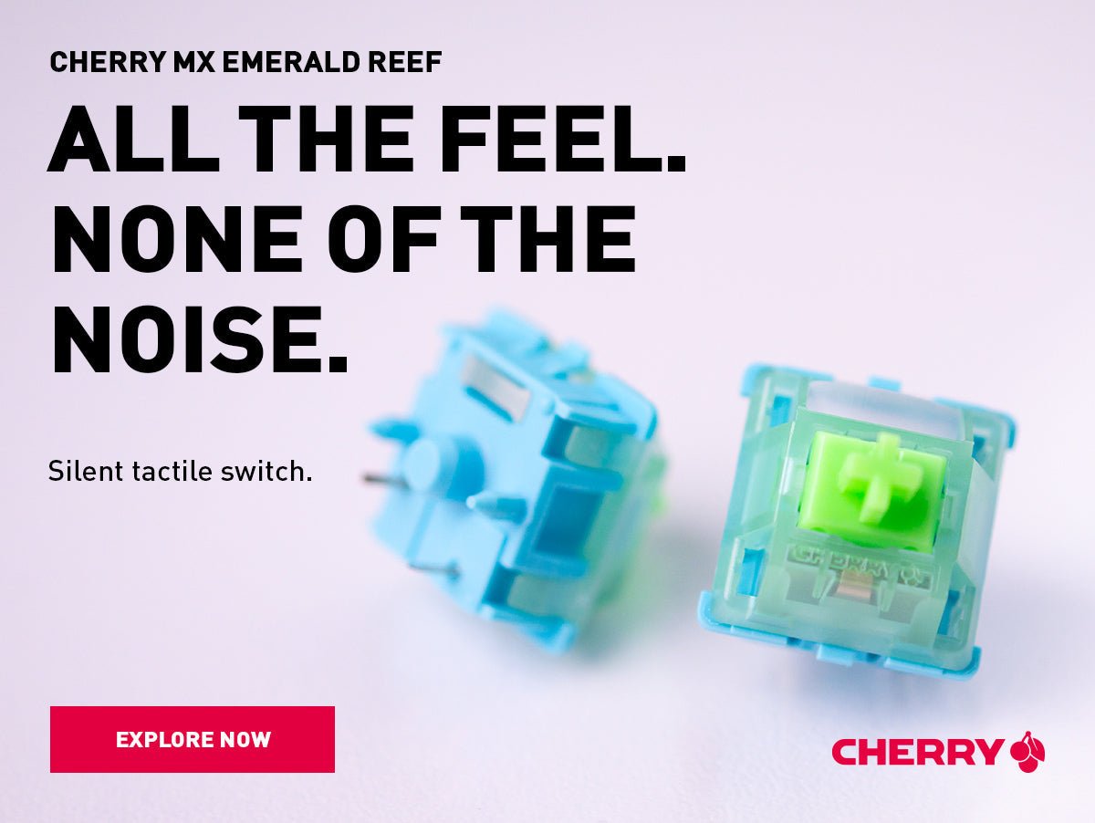 Cherry MX Emerald Reef Switch - World Release auf Mechanicon 2026! - InputGear DE