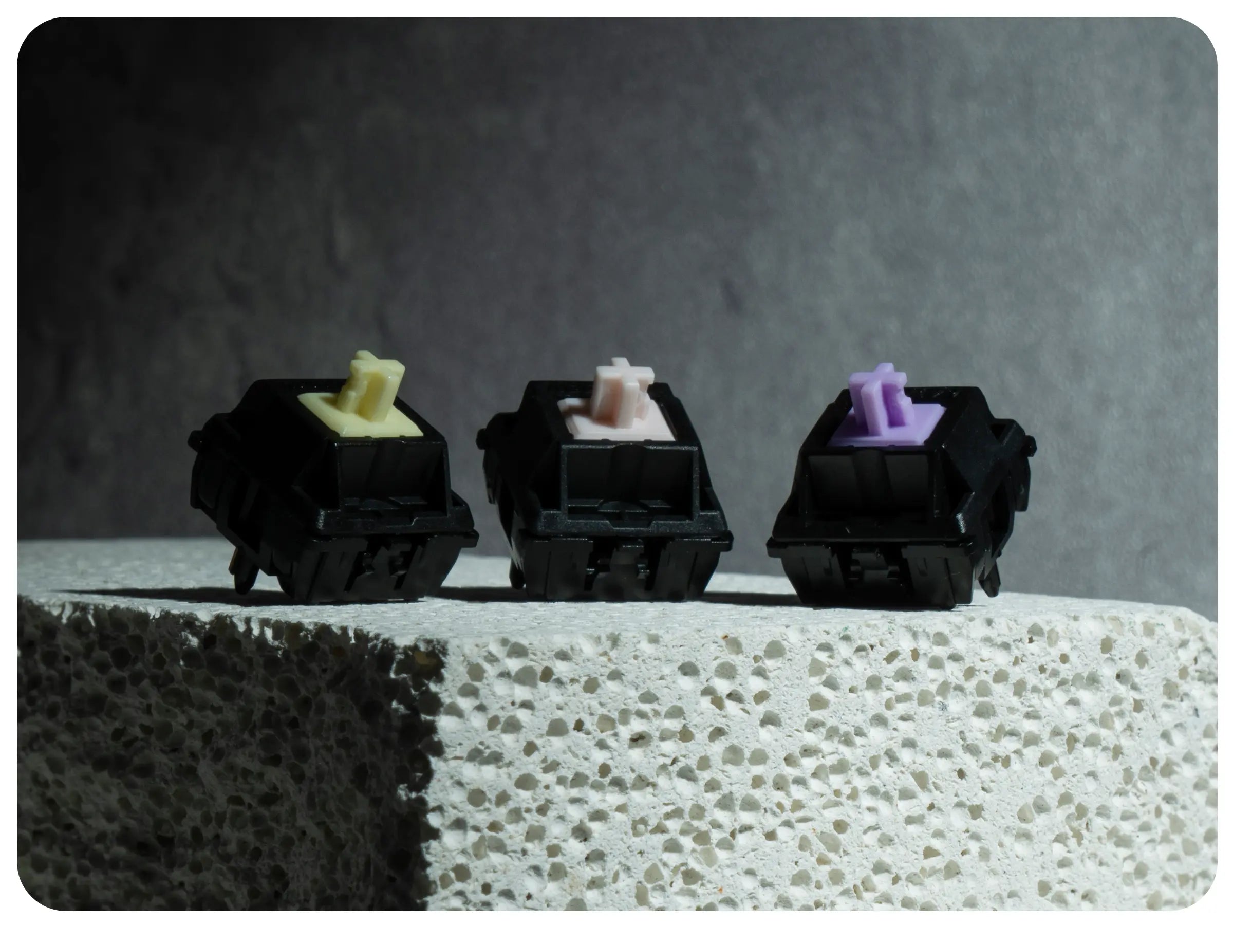 Gateron Oil King - Neu: Silent Tactile, Silent Linear, Heavy Tactile.