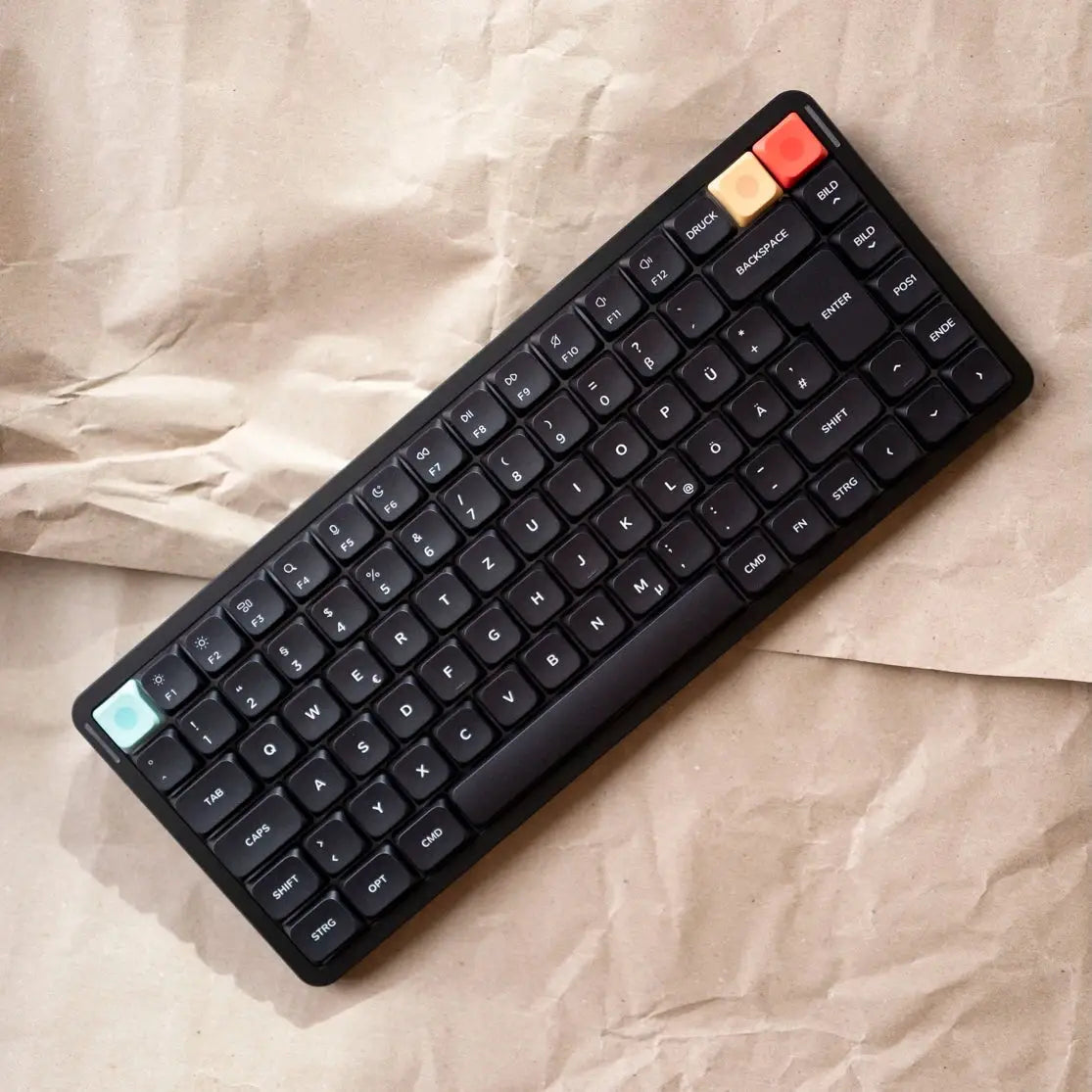 Warum es keine Low Profile Tastenkappen in ISO-DE gibt.