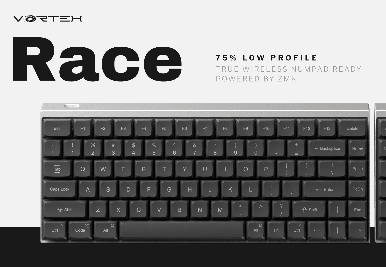 Vortex RACE: Der Klassiker kehrt als moderne Low-Profile-Tastatur zurück - InputGear DE