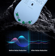 X-Raypad Jade Air Mouse Skates - Universal Dots