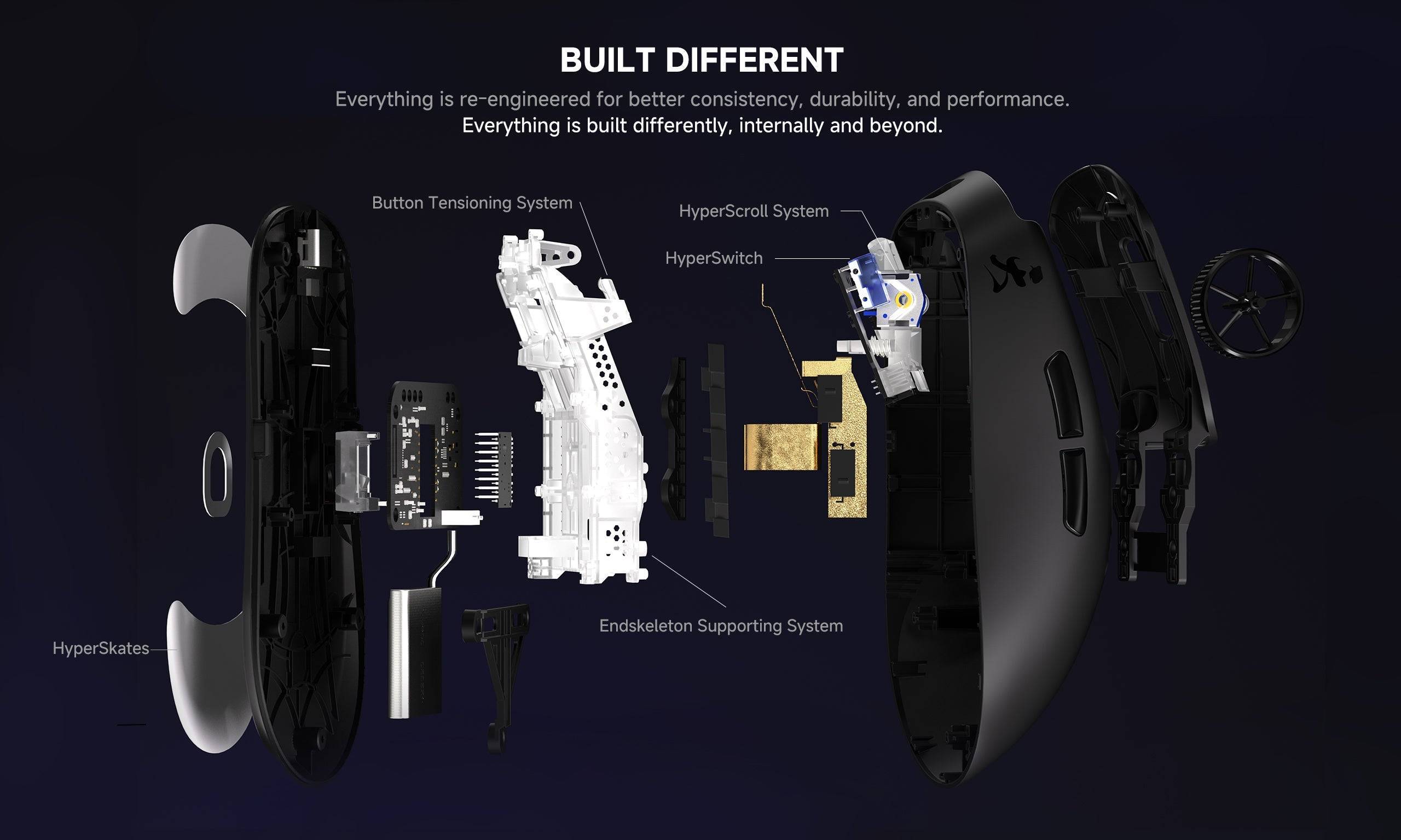 Ninjutso Ten Air (White) Mouse 