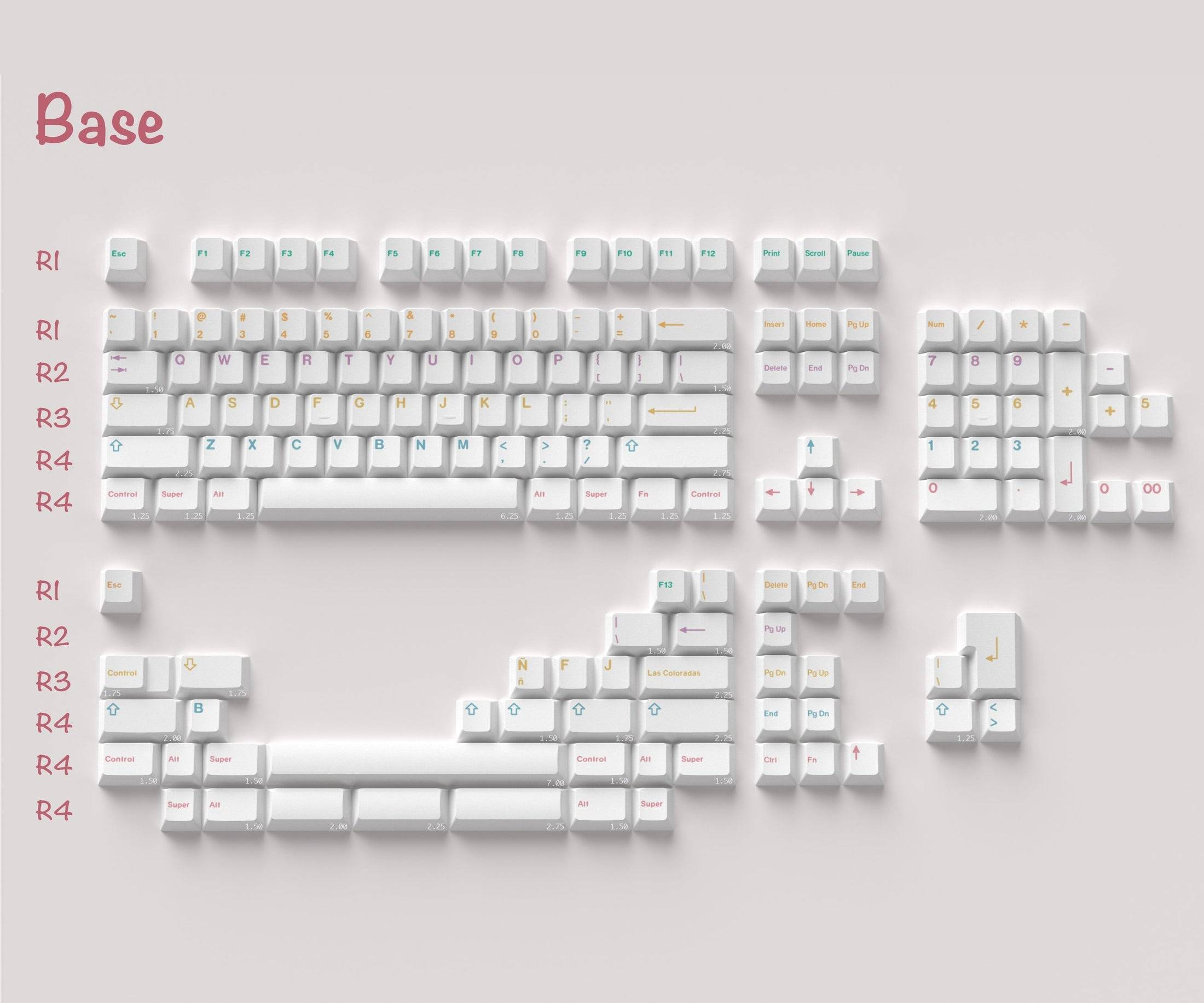 MW Colaradas (ISO-DE) Keycap Set