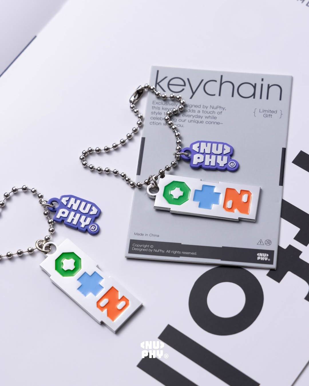 Nuphy Christmas Keychain (Free)