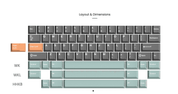 DK1-60% Keyboard Kit