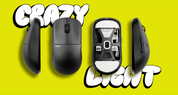 Pulsar X2 CRAZYLIGHT Medium (Uyuni White) Mouse