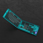 Akko Black & Cyan (ANSI) Keycap Set - InputGear DE