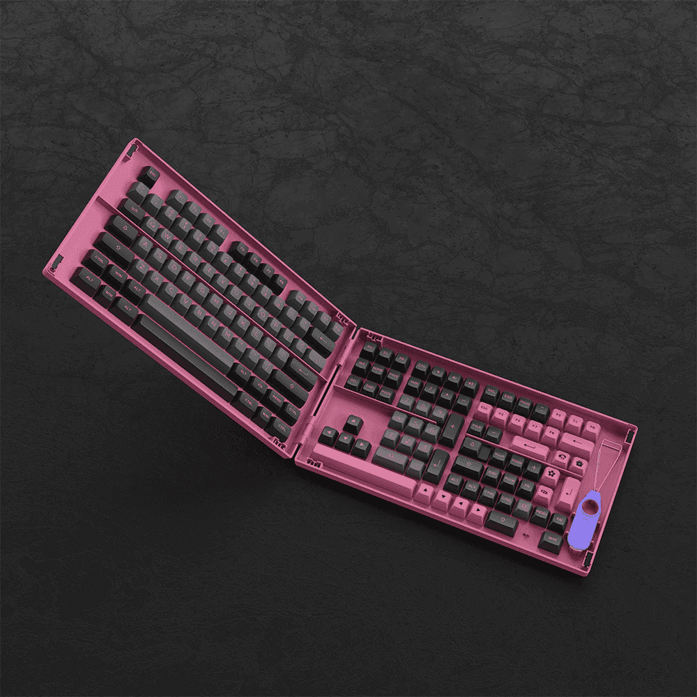 Akko Black & Rose ASA Keycap Set - InputGear DE