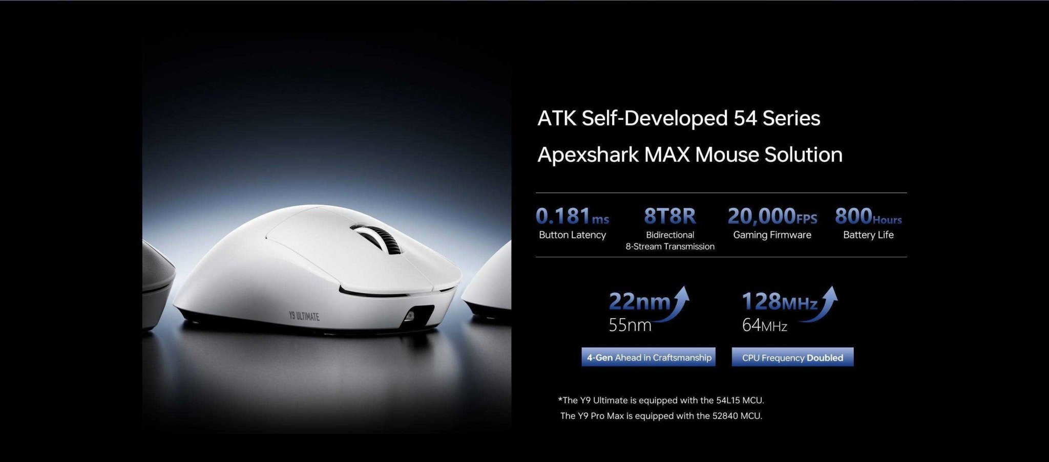 ATK Y9 Ultimate (Pink) Mouse - InputGear DE