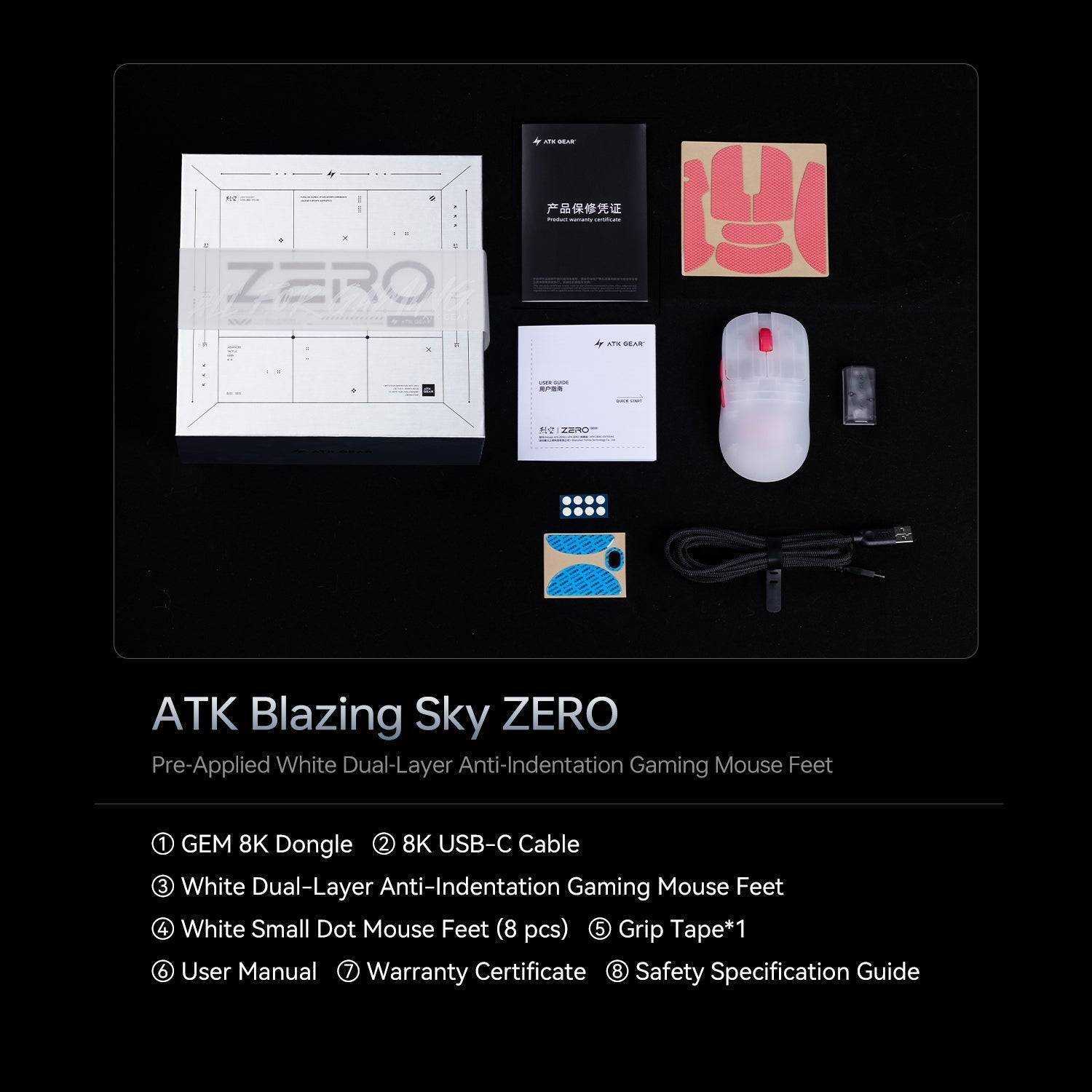 ATK ZERO (Black) Gaming Mouse