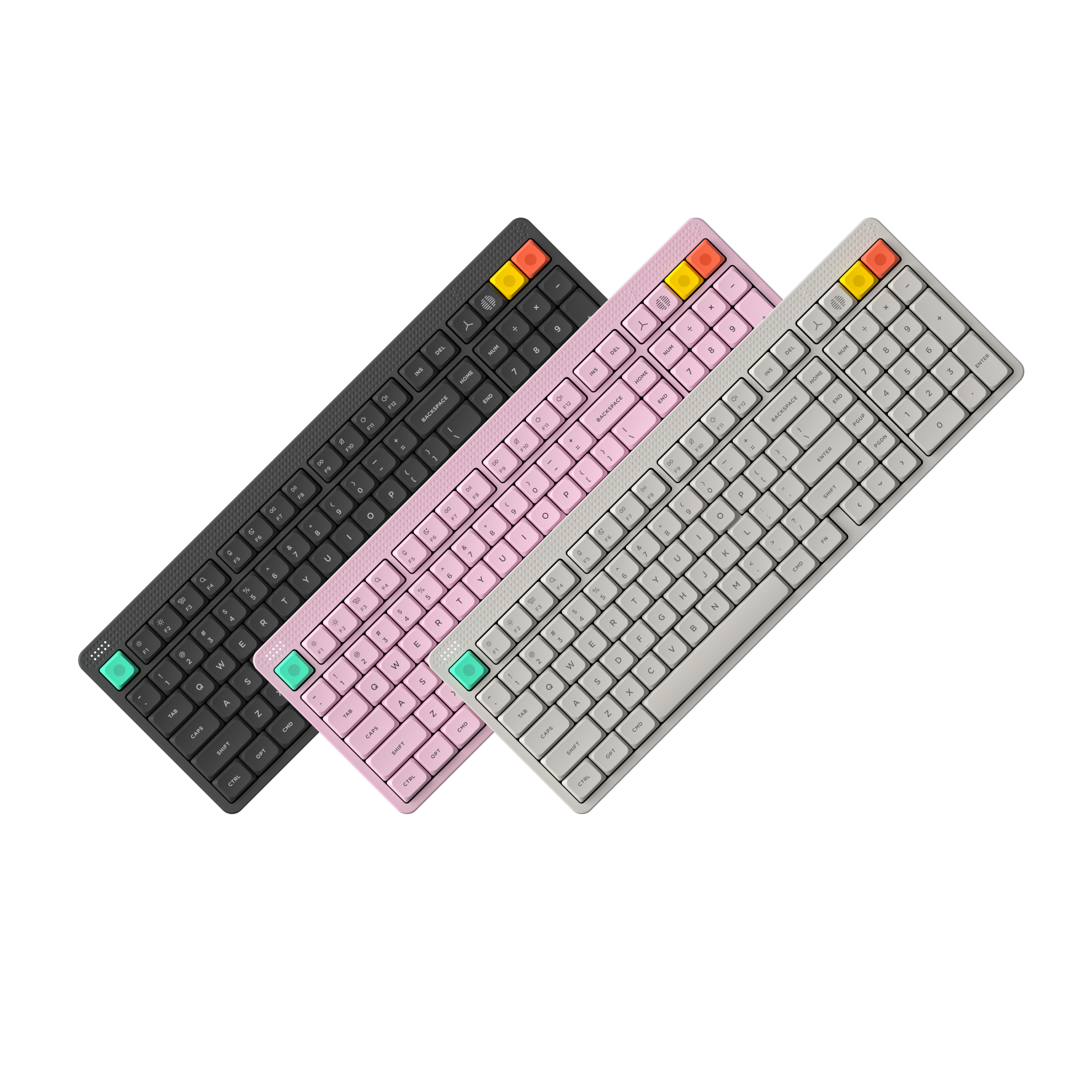 Nuphy Node 100 Low Profile (Black) (ISO-DE) Keyboard