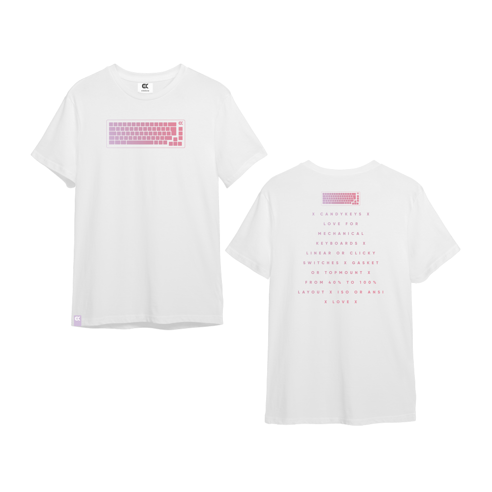 CandyKeys Shirt "Keyboard" - InputGear DE