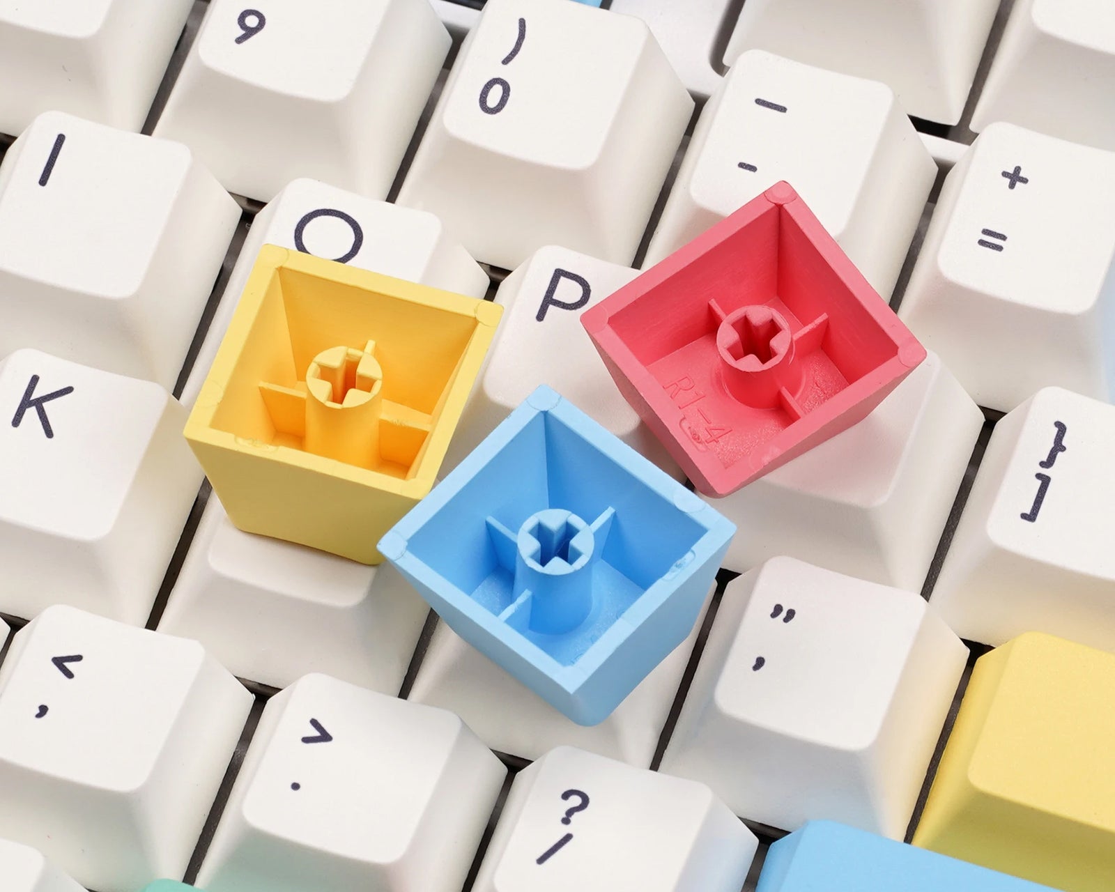 Chalk PBT (ANSI) Keycap Set - InputGear DE