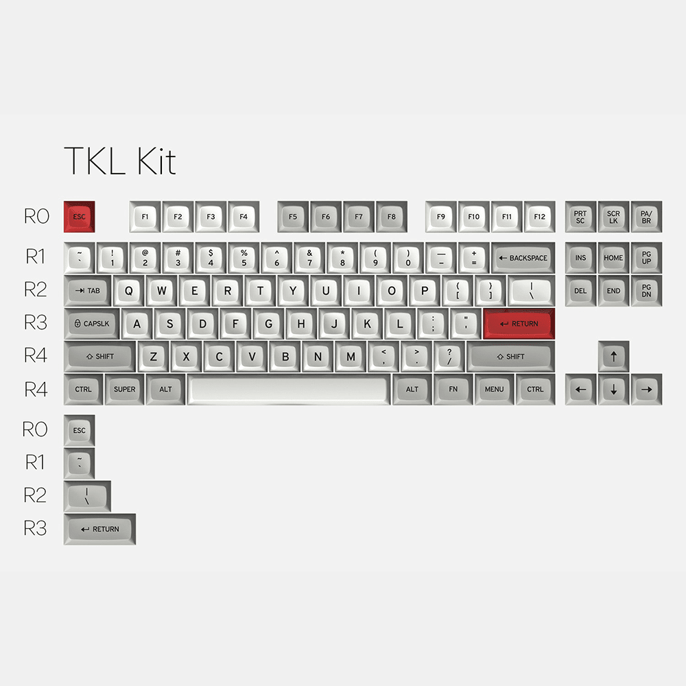 Drop MT3 /dev/tty Keycap Set - InputGear DE