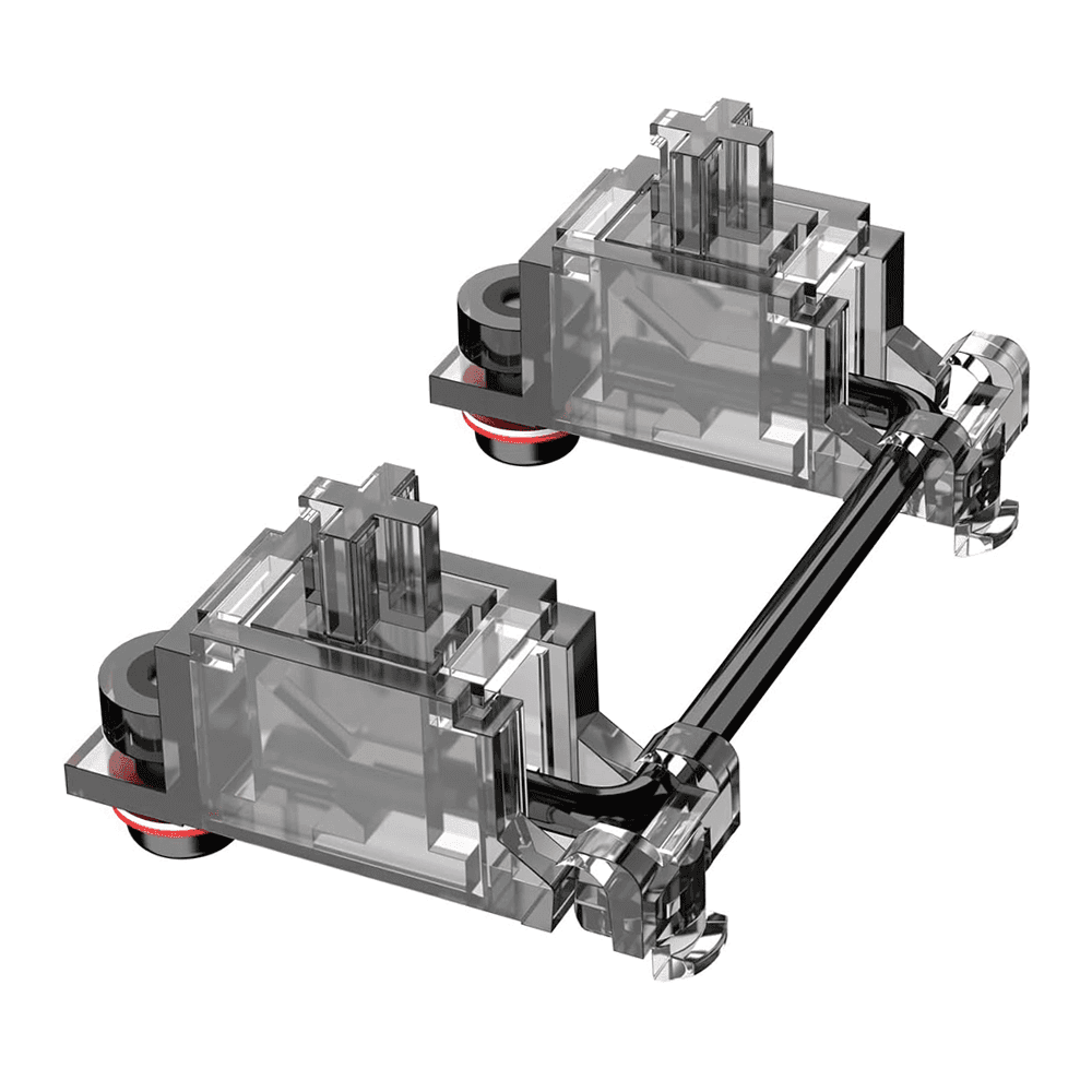 Durock Screw-In Stabilisers V3 Smokey Black - InputGear DE
