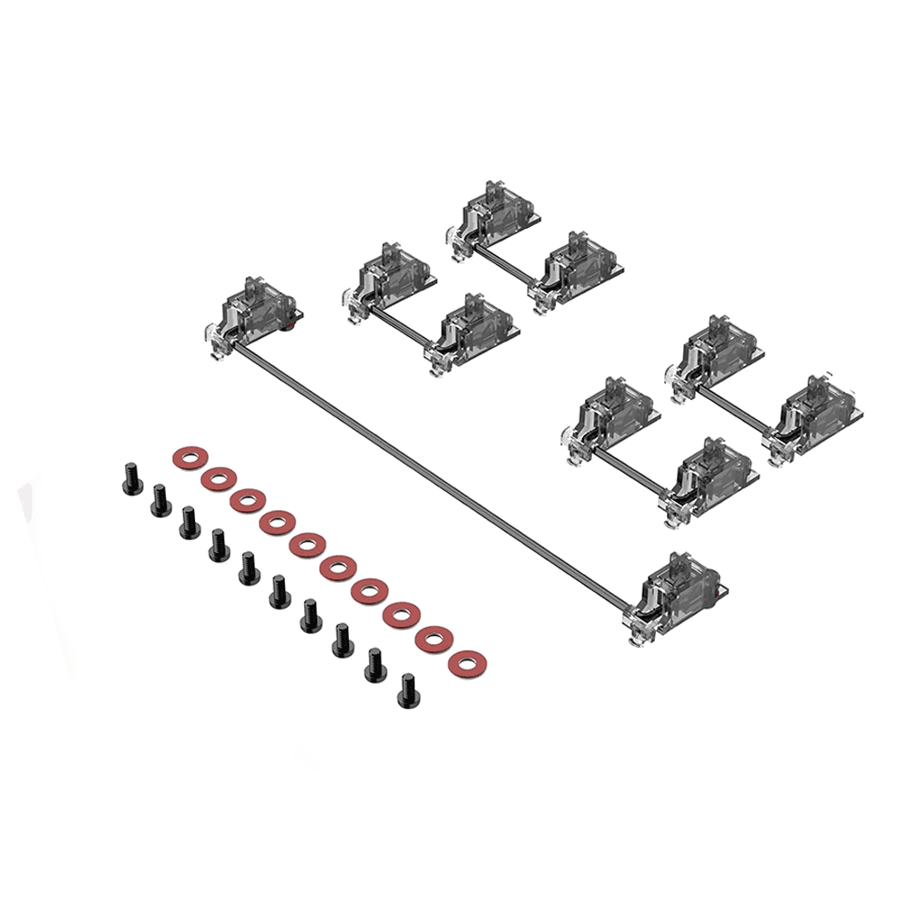 Durock Screw-In Stabilisers V3 Smokey Black - InputGear DE