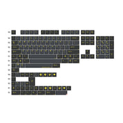 EnjoyPBT ABS Black & Gold (ANSI) Keycap Set - InputGear DE
