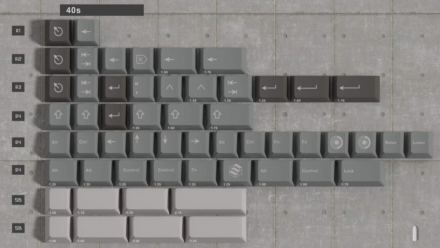 ePBT Brutalist キーキャップ EPBT Brutalist Keycap Set – InputGear DE