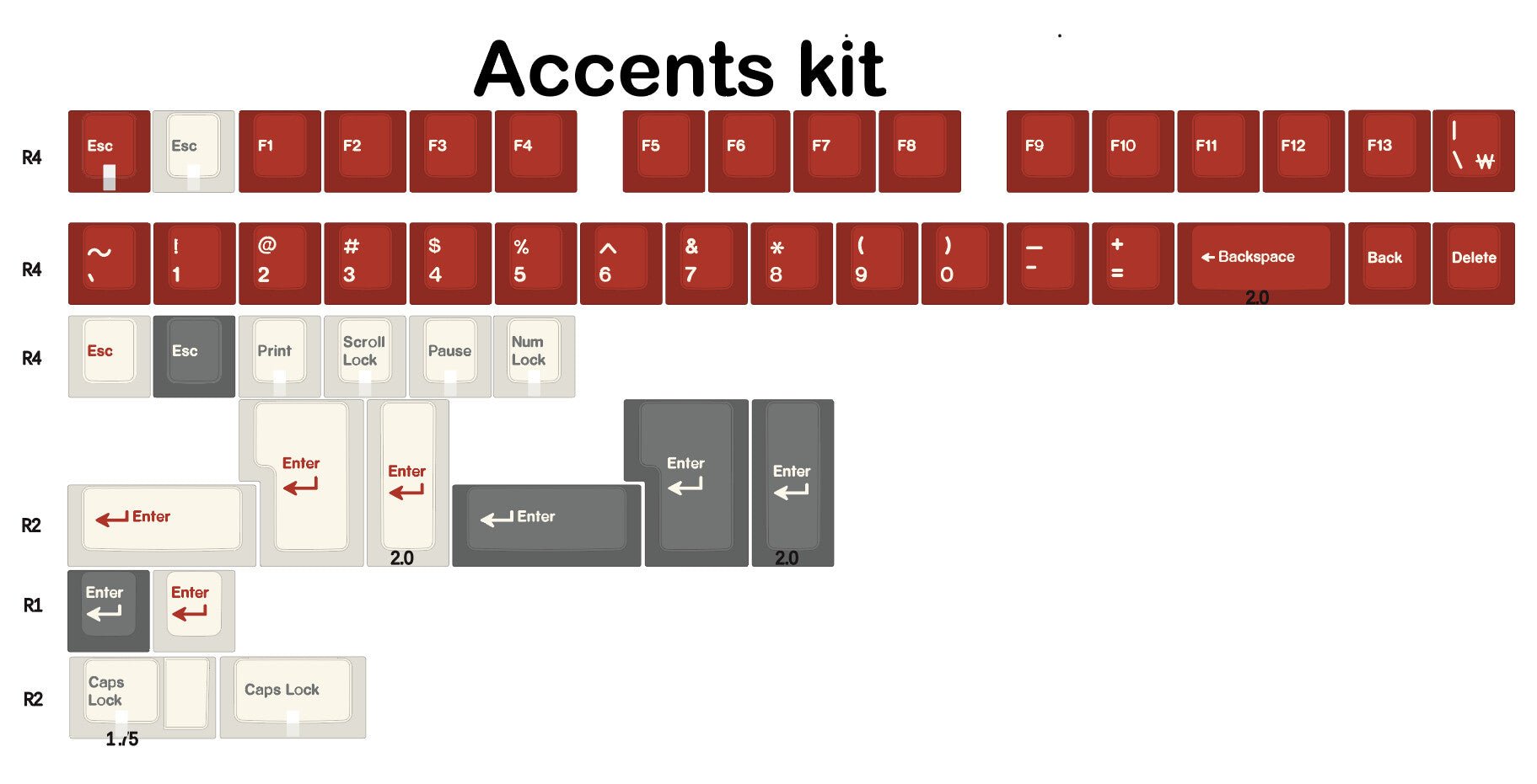 EPBT Simple Hangul Keycap Set - InputGear DE