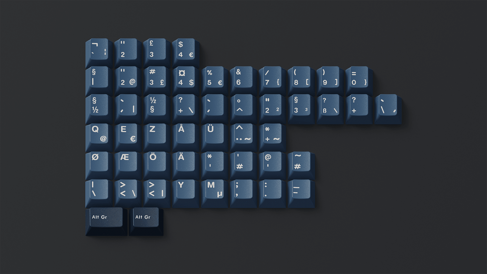 GMK Indigo Keycap Set - InputGear DE