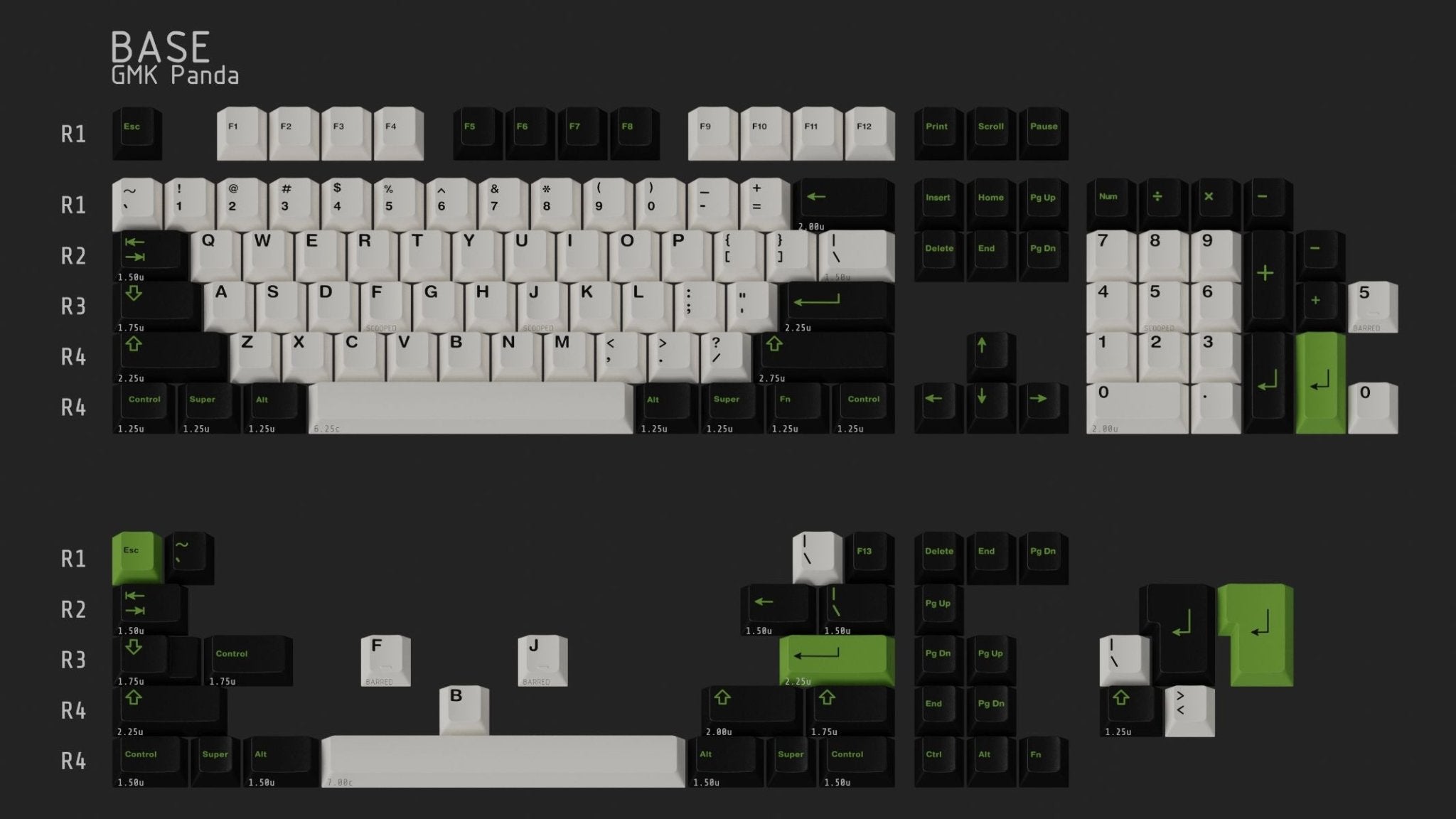 GMK Panda Keycap Set - InputGear DE