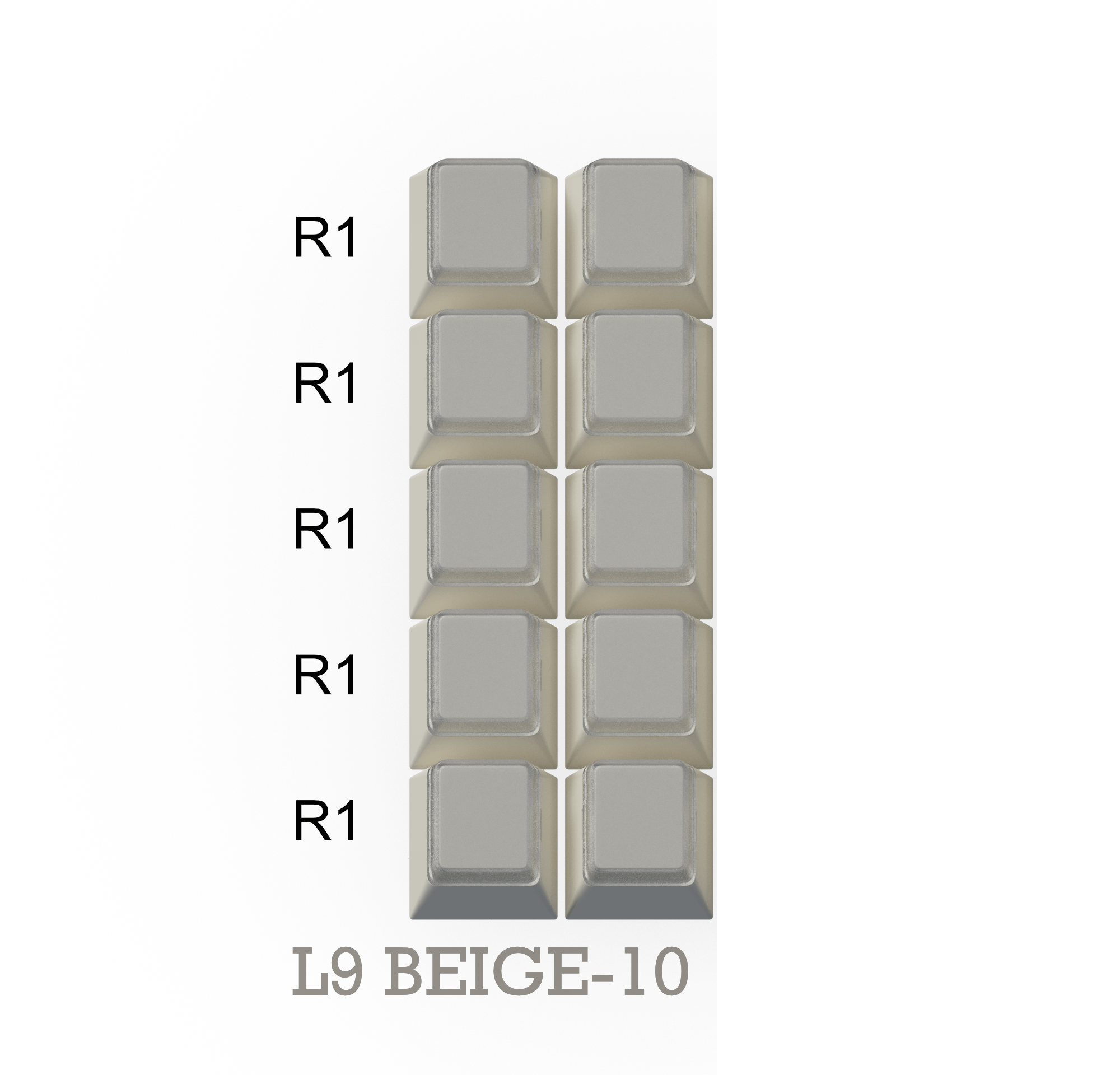 GMK Relegendables+ Keycap Set - InputGear DE