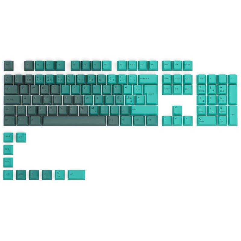 GPBT Rain Forest Keycaps (ISO - NOR) Keycap Set - InputGear DE