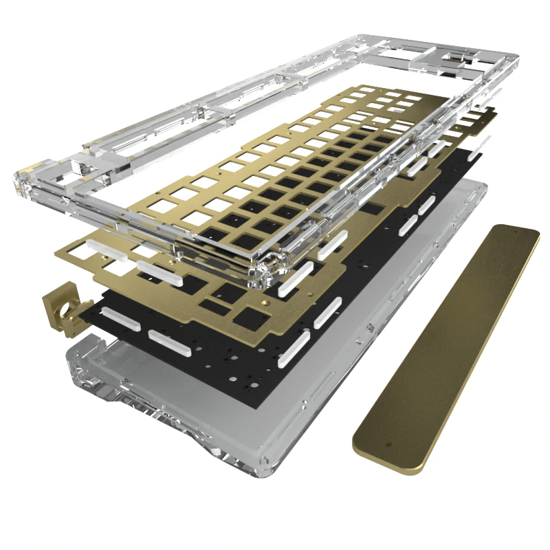 ID87 Crystal Keyboard Kit - InputGear DE