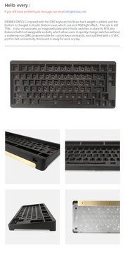 IDOBAO ID80V2 75% Kit (ANSI) - InputGear DE