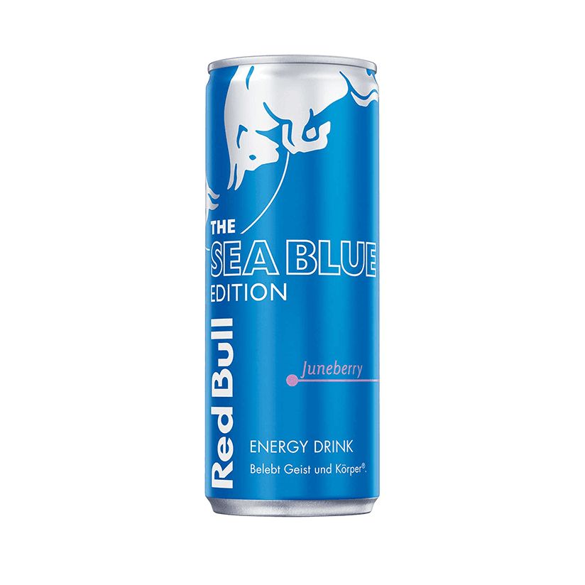 Red Bull Sea Blue Juneberry Edition - 250ml Dose