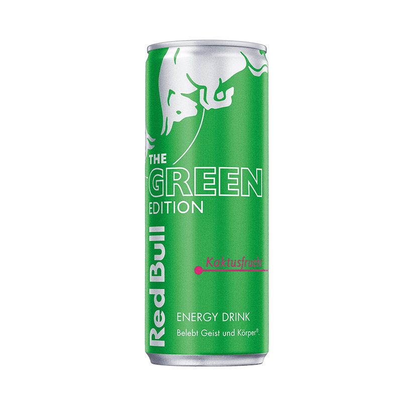 Red Bull Green Edition Kaktusfrucht - 250ml Dose