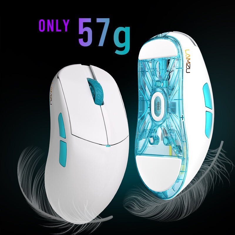 Lamzu Atlantis Mini Pro (White) Mouse - InputGear DE