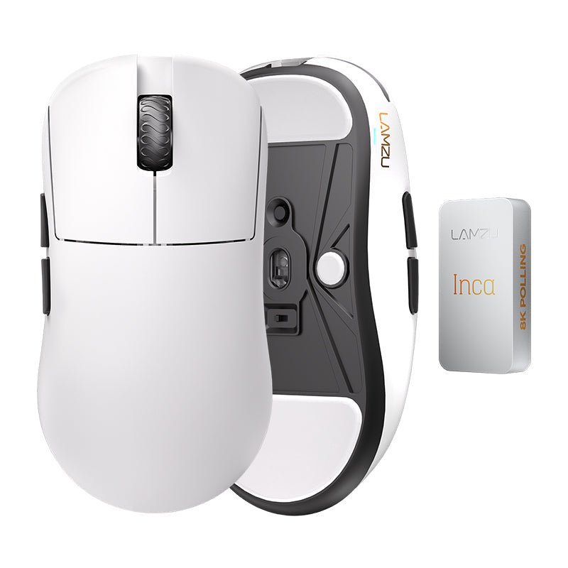 Lamzu Inca (White) Mouse - InputGear DE