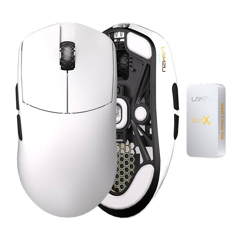 Lamzu MAYA X 8K (White) Mouse - InputGear DE