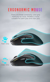 Lamzu Thorn 4k (Black) Mouse - InputGear DE