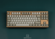 Monacokeys Retro Beige (AZERTY-FR) Keycap Set