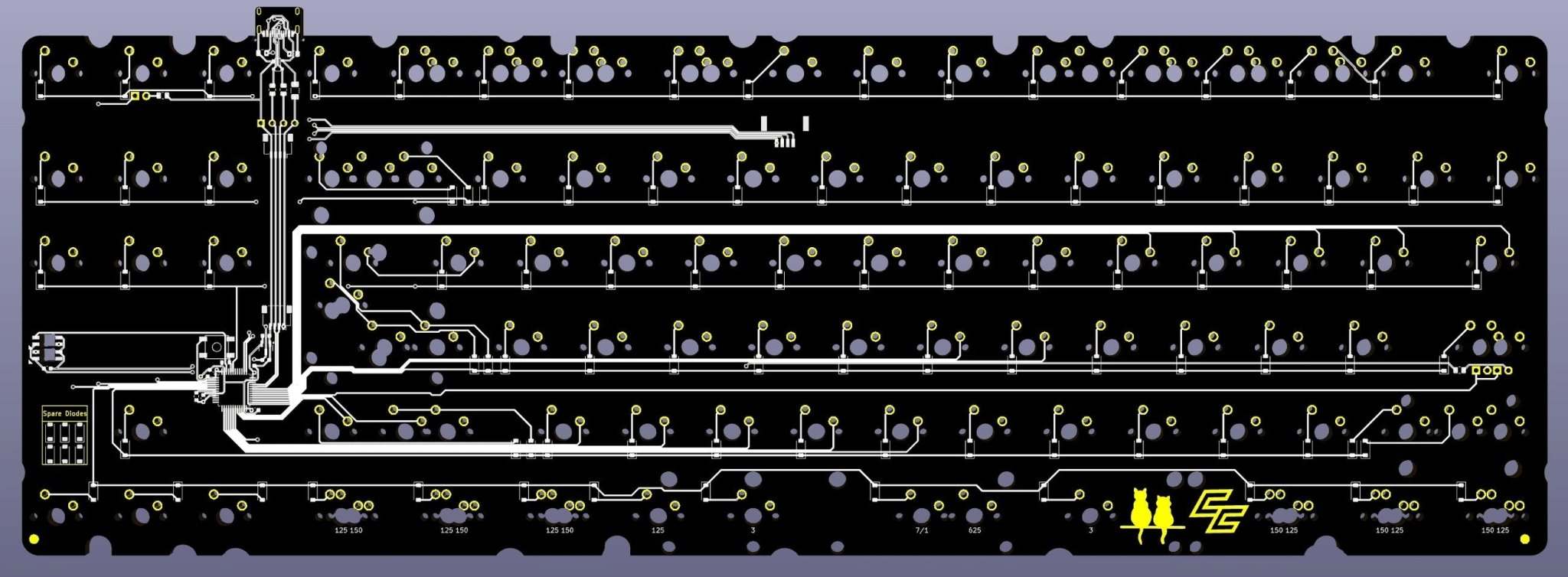 Mohit H87/H88 TKL PCB - InputGear DE