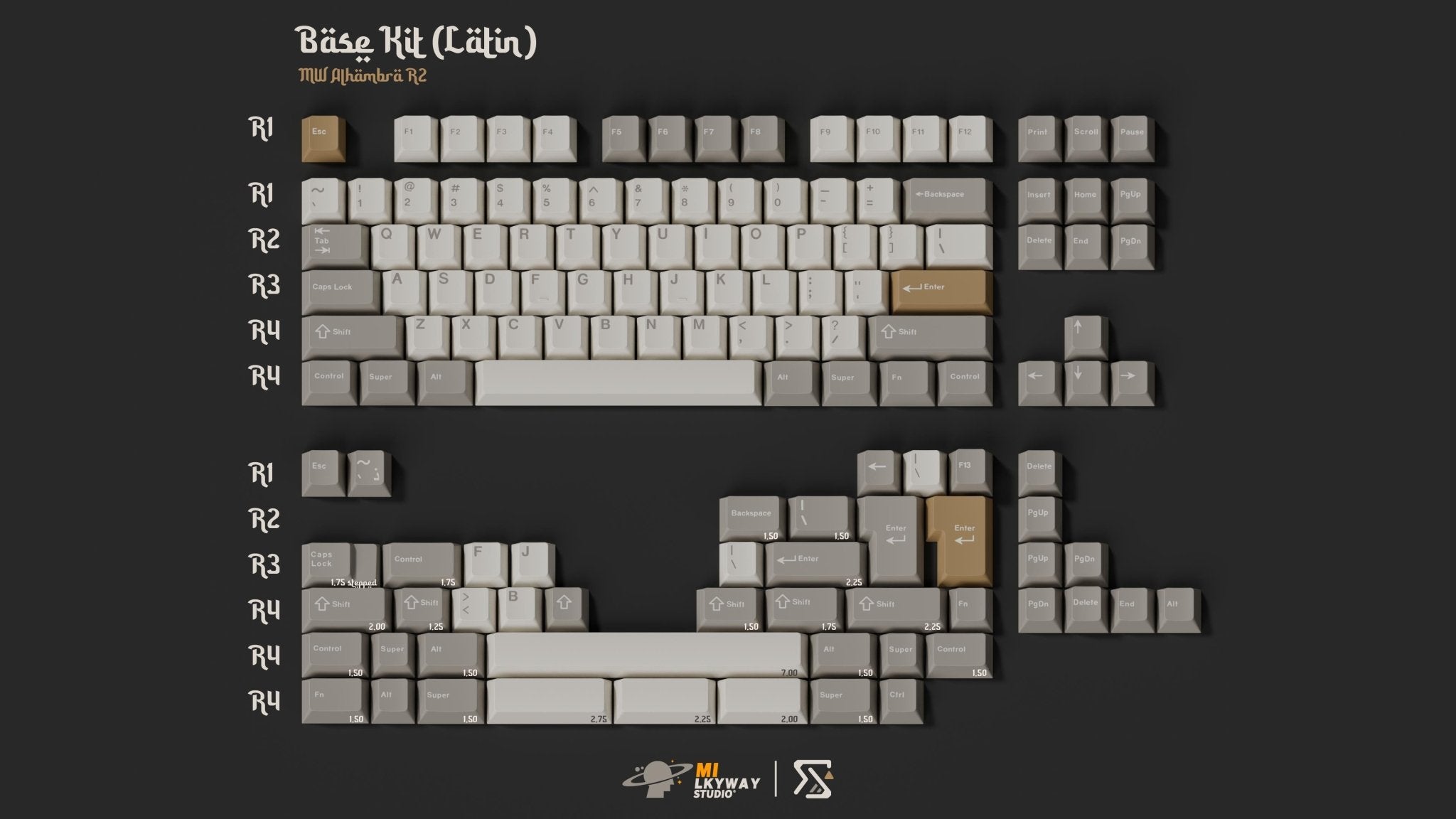 MW Alhambra R2 Keycap Set - InputGear DE