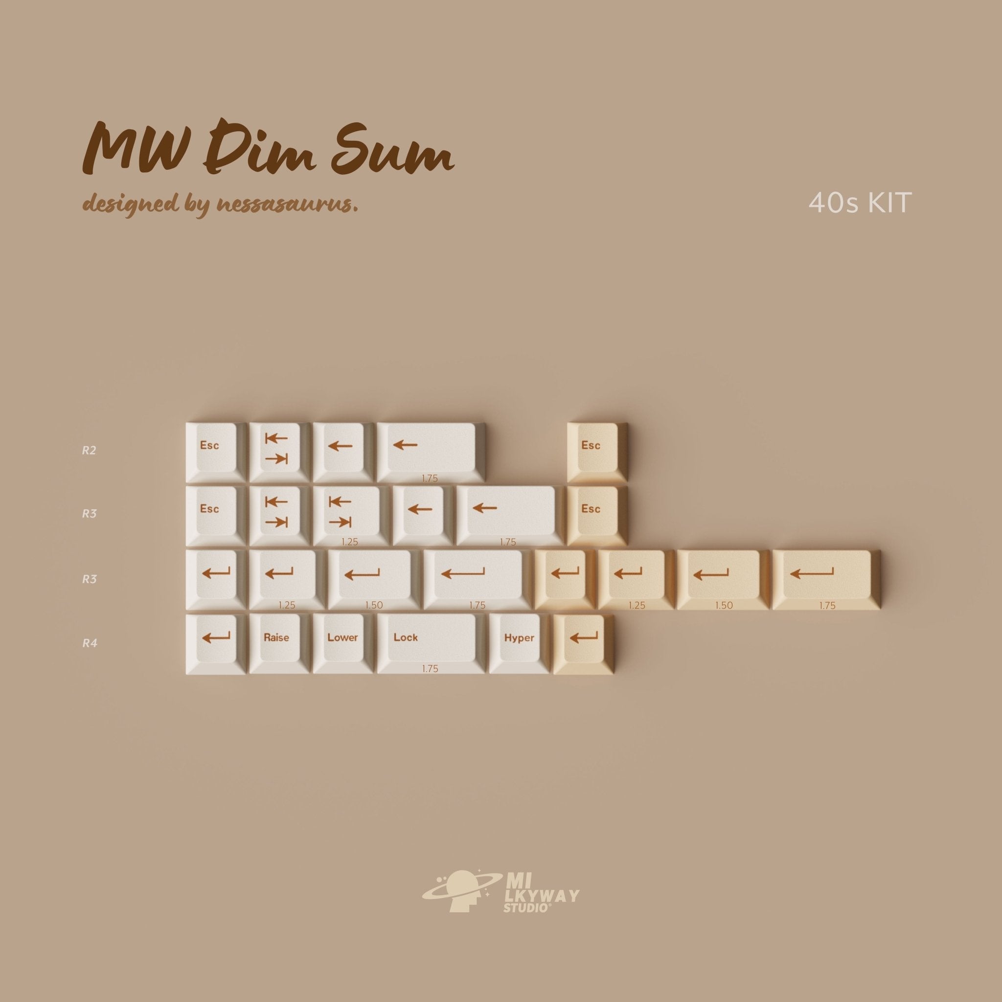 MW Dim Sum Keycap Set - InputGear DE