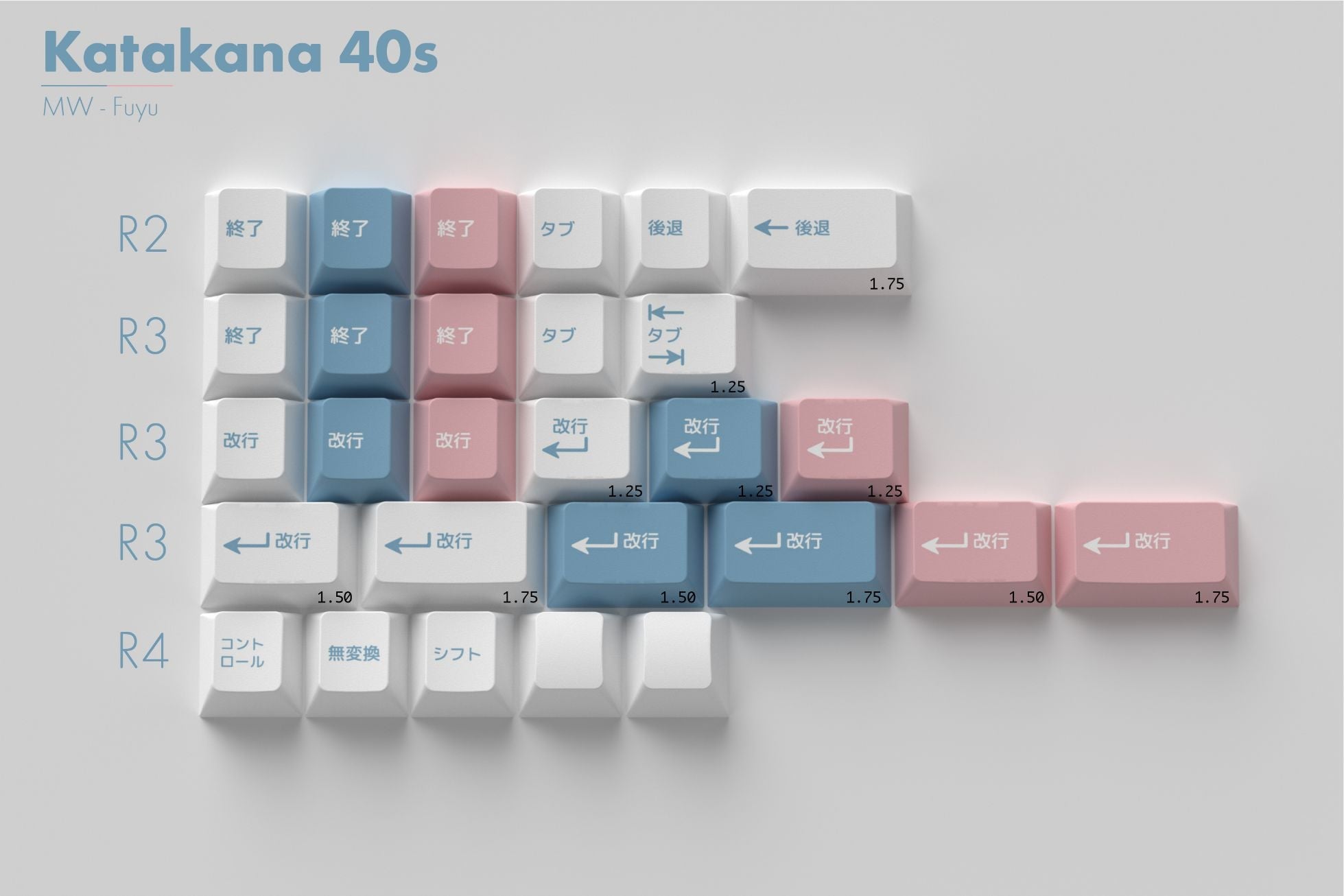 MW Fuyu Keycap Set - InputGear DE