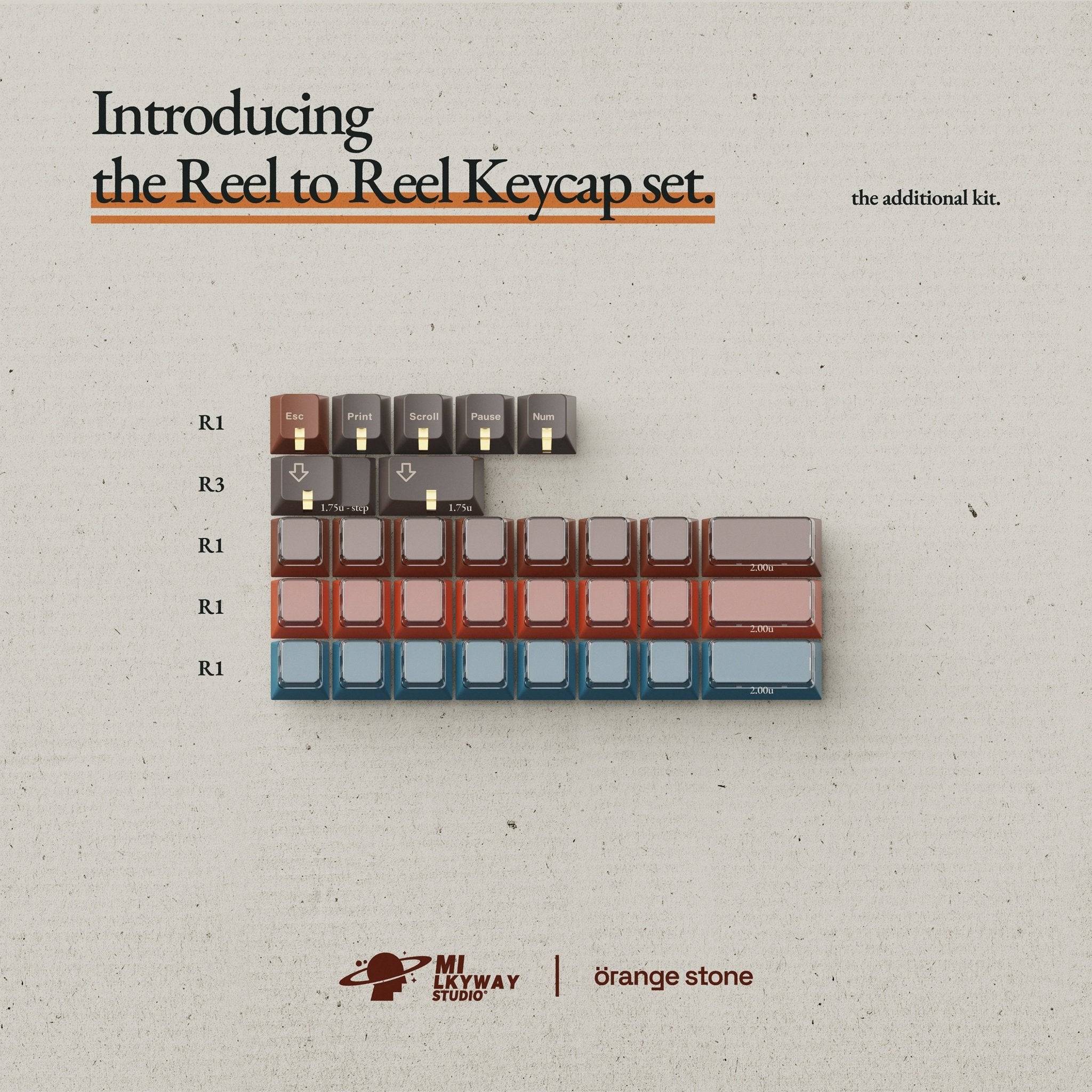 MW Reel to Reel Keycap Set - InputGear DE