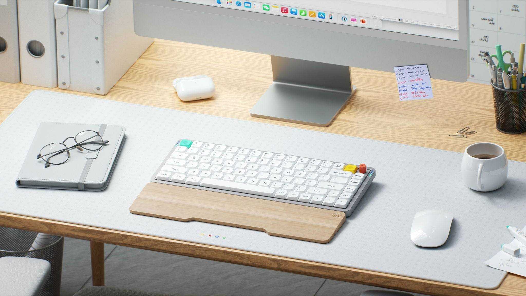 Nuphy Air75 V3 (ISO-DE) White Keyboard - InputGear DE