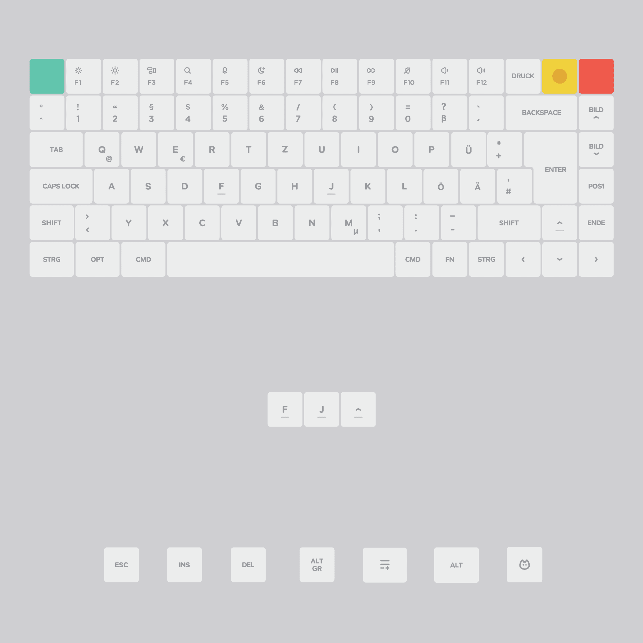 Nuphy Air75 V3 (ISO - DE) White - InputGear DE