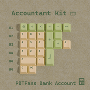 PBTFans Bank Account Keycap Set - InputGear DE