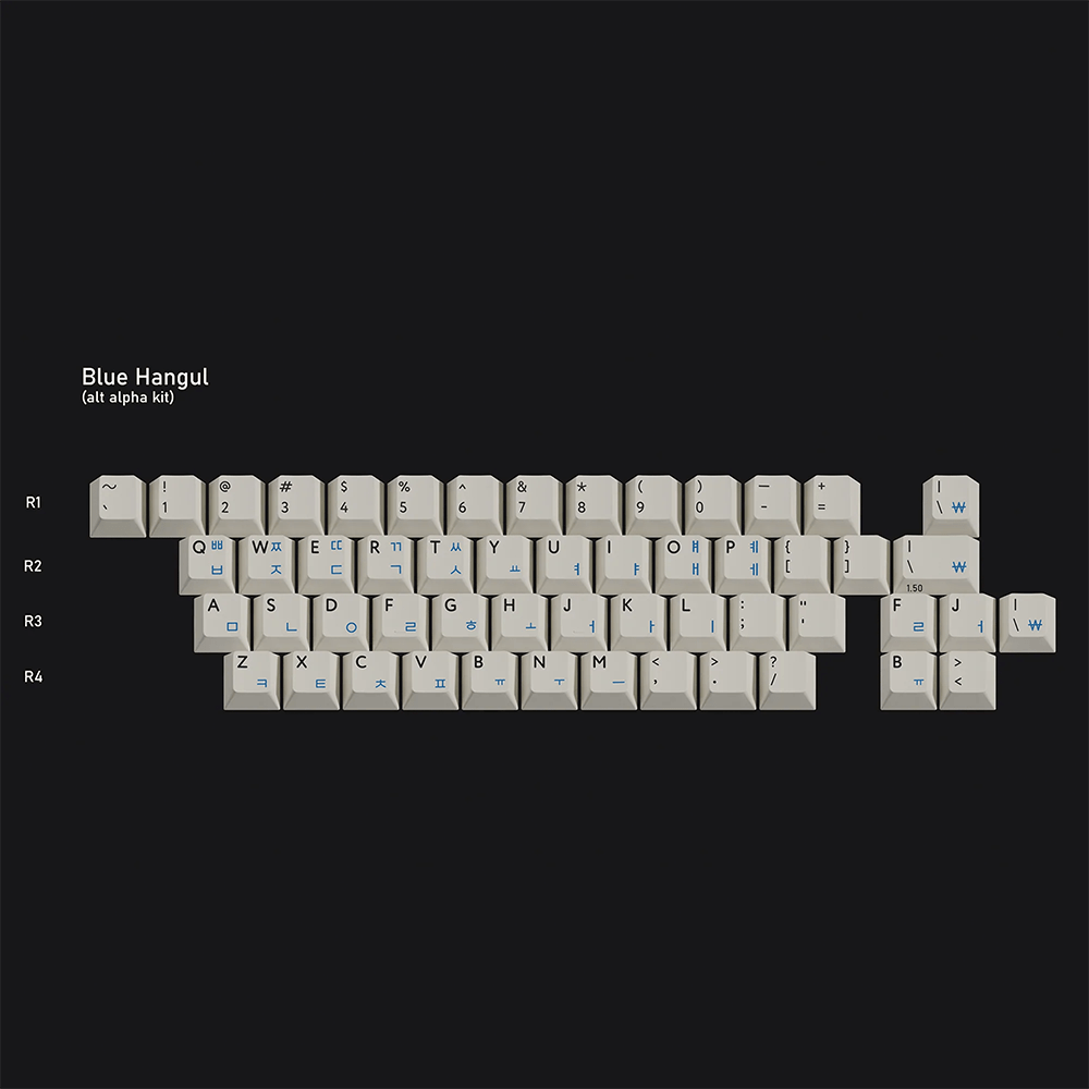 PBTFans Classic Hangul Keycap Set - InputGear DE
