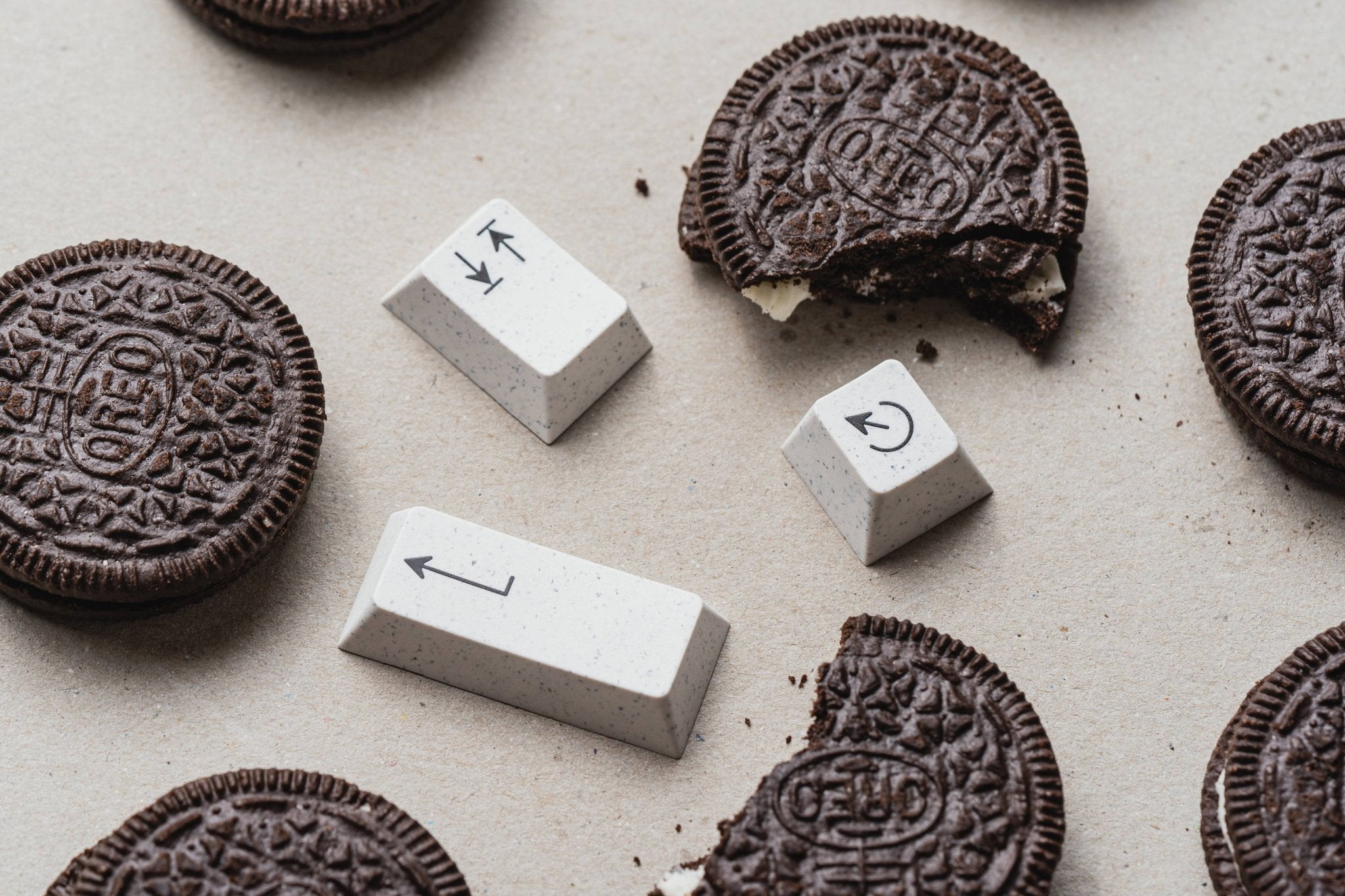 PBTFans Cookies'n'Cream Keycap Set - InputGear DE