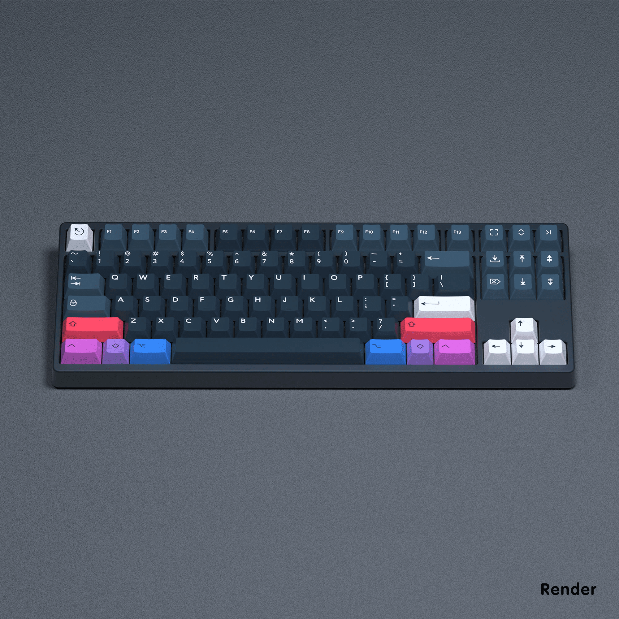 PBTFans Spark R2 Keycap Set - InputGear DE