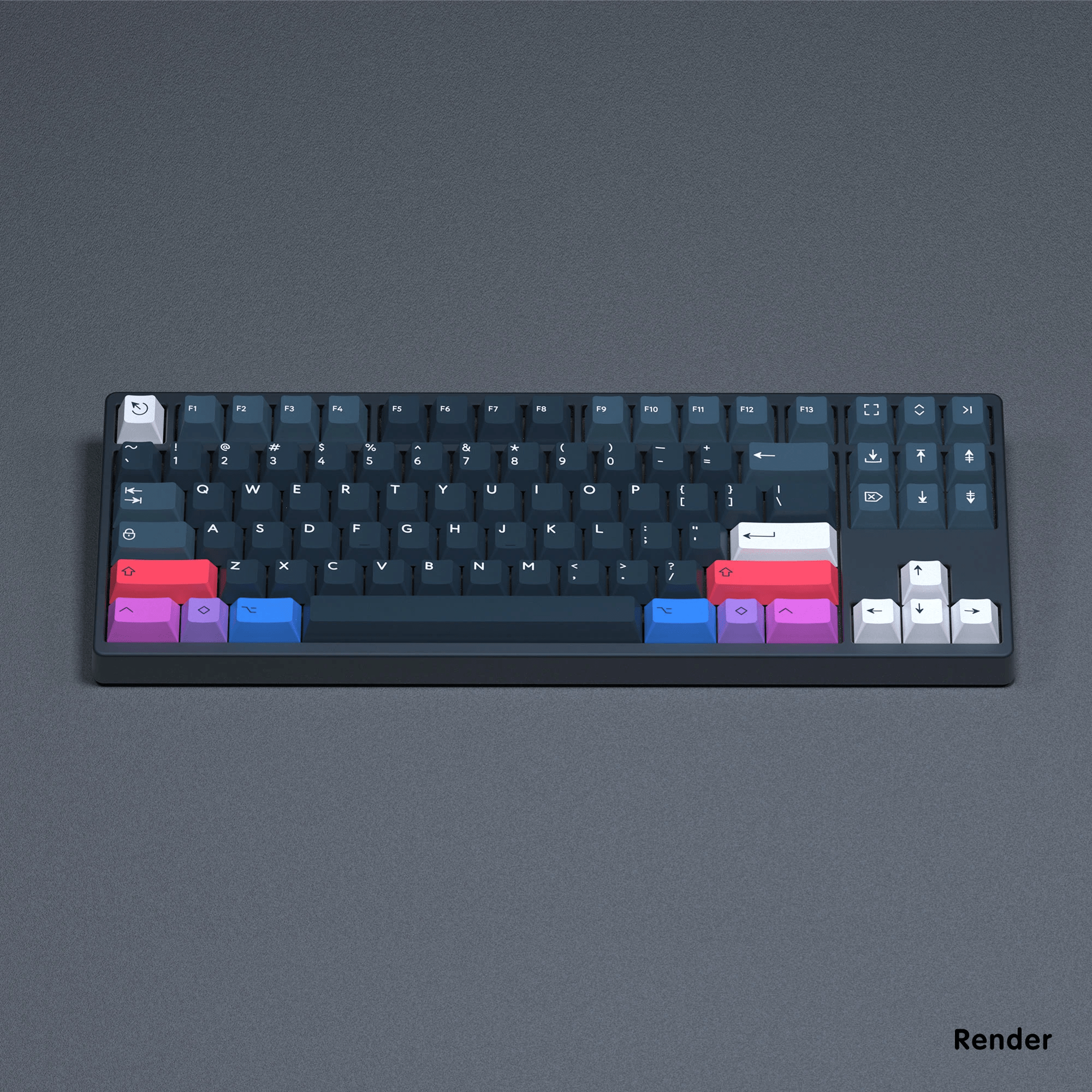 PBTFans Spark R2 Keycap Set - InputGear DE