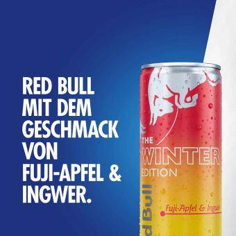 Red Bull Winter Edition Fuji Apple &amp; Ginger - 250ml can