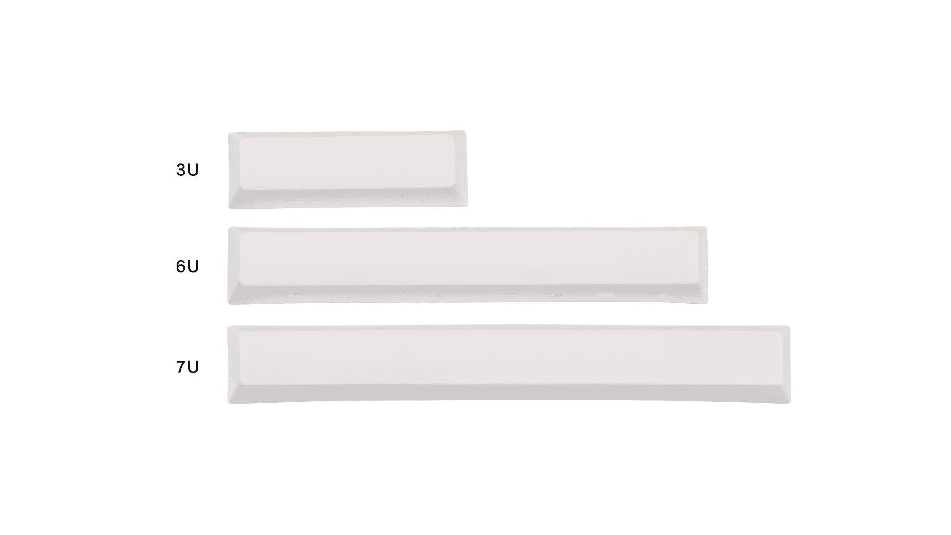 SA PBT Chalk (ANSI) Keycap Set - InputGear DE